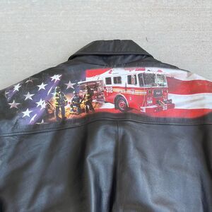 FDNY 100% Leather Jacket 🔥🚒